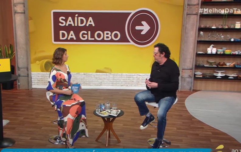 Casagrande e Catia Fonseca no Melhor da Tarde Casagrande e Catia Fonseca no Melhor da Tarde