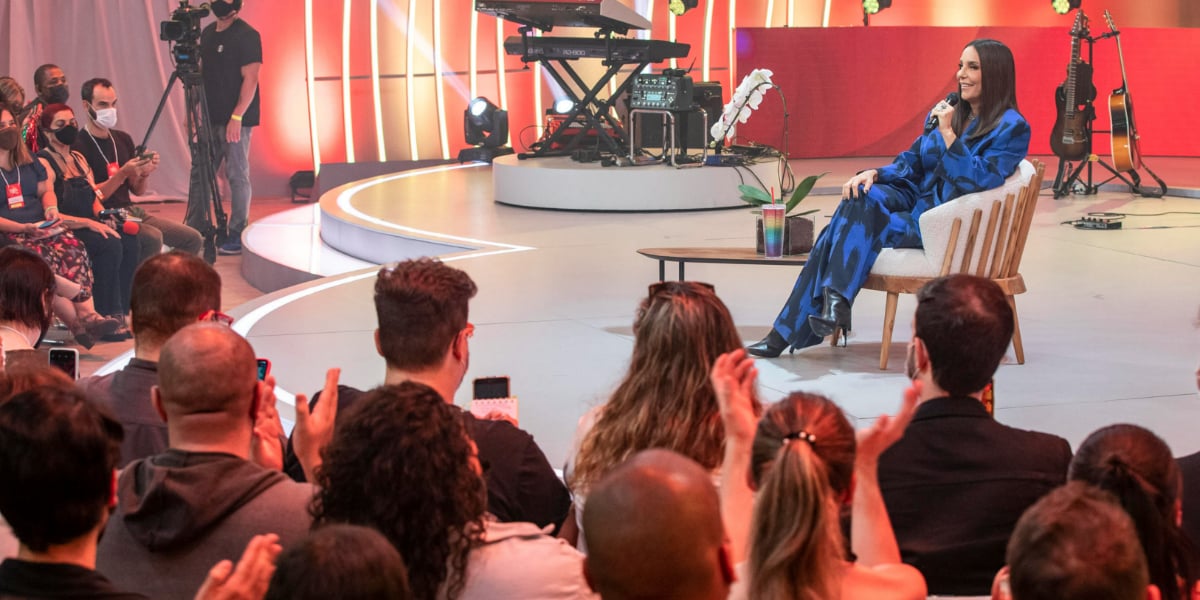 Ivete Sangalo no "Pipoca da Ivete" (Foto: Fábio Rocha/TV Globo)