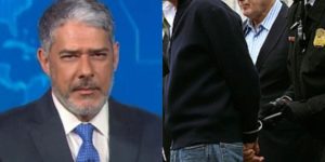 Ator amado no Brasil foi preso e Bonner deu a notícia