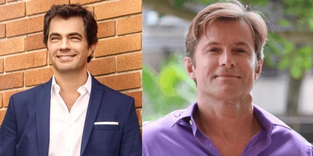 Marcello Faustino e Cláuddio Heinrich, respectivamente (Reprodução: Montagem TV Foco)