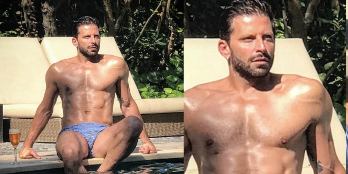 Após apanhar e ficar desfigurado, Henri Castelli dá a volta por cima, atola sunga e escandaliza com volume