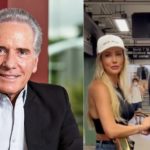 Roberto Jutos flagrado no metrô (Reprodução: Montagem TV Foco)