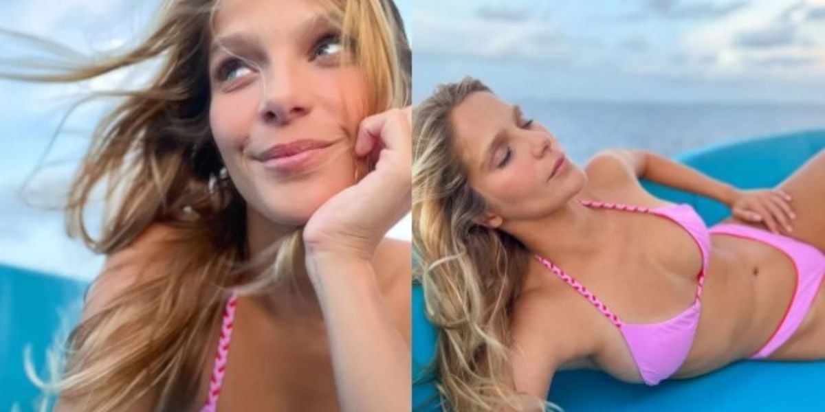 Isabella Santoni posta fotos de biquini e beleza surpreende - Foto: Reprodução Instagram