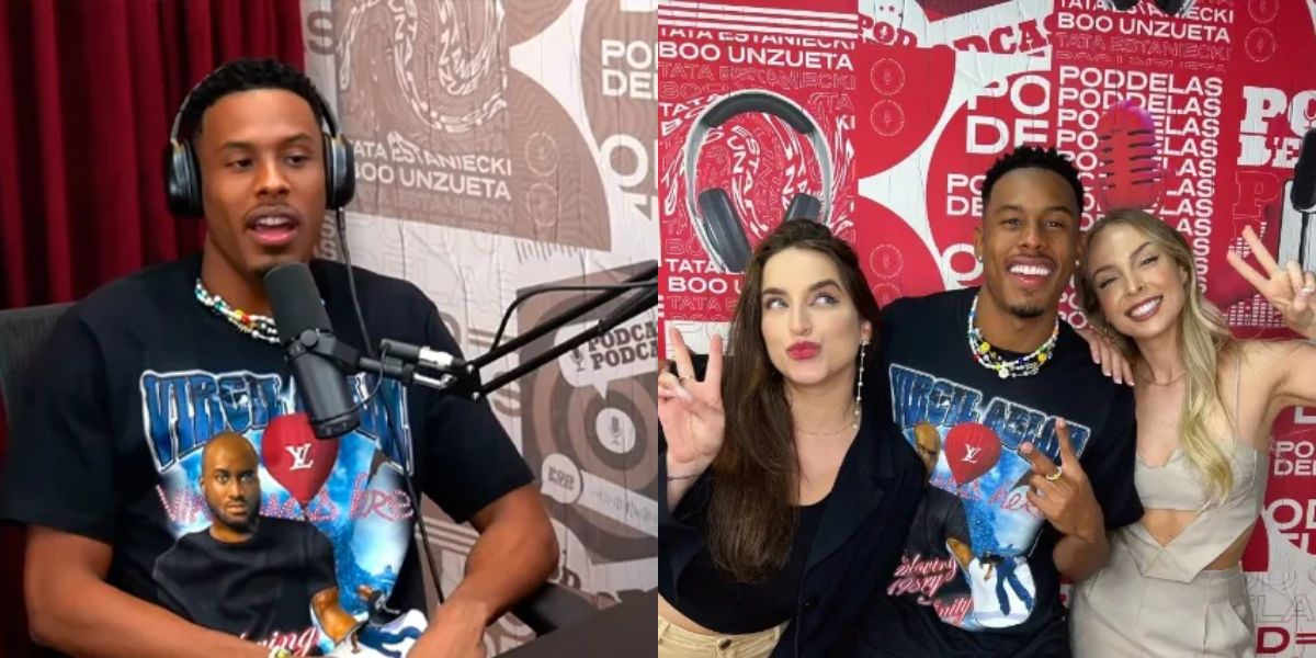 Paulo André, convidado do 'PodDelas' (Reprodução: YouTube)