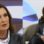 Fátima Bernardes no Roda Viva (Reprodução: Montagem TV Foco)