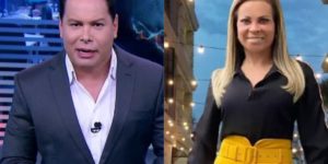 Cristina Rocha e Marcão do povo - Reprodução: (Montagem)
