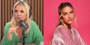 Eliana ao lado de  Gio Ewbank (Foto: Divulgação)