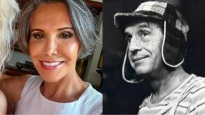 A atriz e comediante Florinda Meza, luta pela volta do Chaves à TV (Reprodução/ Montagem TV Foco)