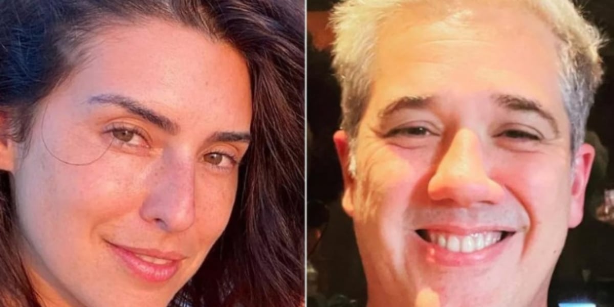 Fernanda Paes Leme e Rogério Flausino (Imagem: Montagem)