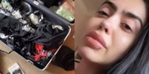 Mirella passou por problemas durante a viagem