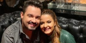 Maiara ao lado de Fernando Zor (Foto: Divulgação)