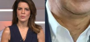 Mariana Gross, âncora do Bom Dia Brasil, entrou às pressas na Globo para noticiar a morte de um famoso político- Foto: Montagem/TV Foco