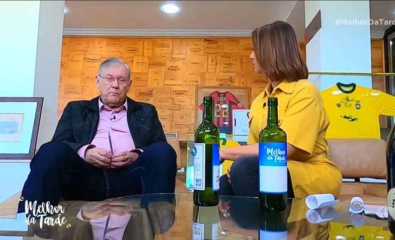 Milton Neves em entrevista com Catia Fonseca no Melhor da Tarde