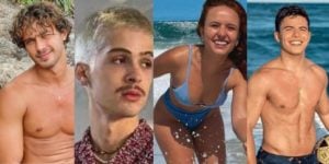 Larissa Manoela surge de mãos dadas com ex-namorado após rumores - Foto: Montagem