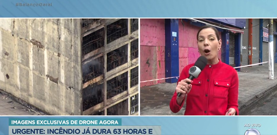 Priscila Doroche entrou às pressas no Balanço Geral Priscila Doroche entrou às pressas no Balanço Geral
