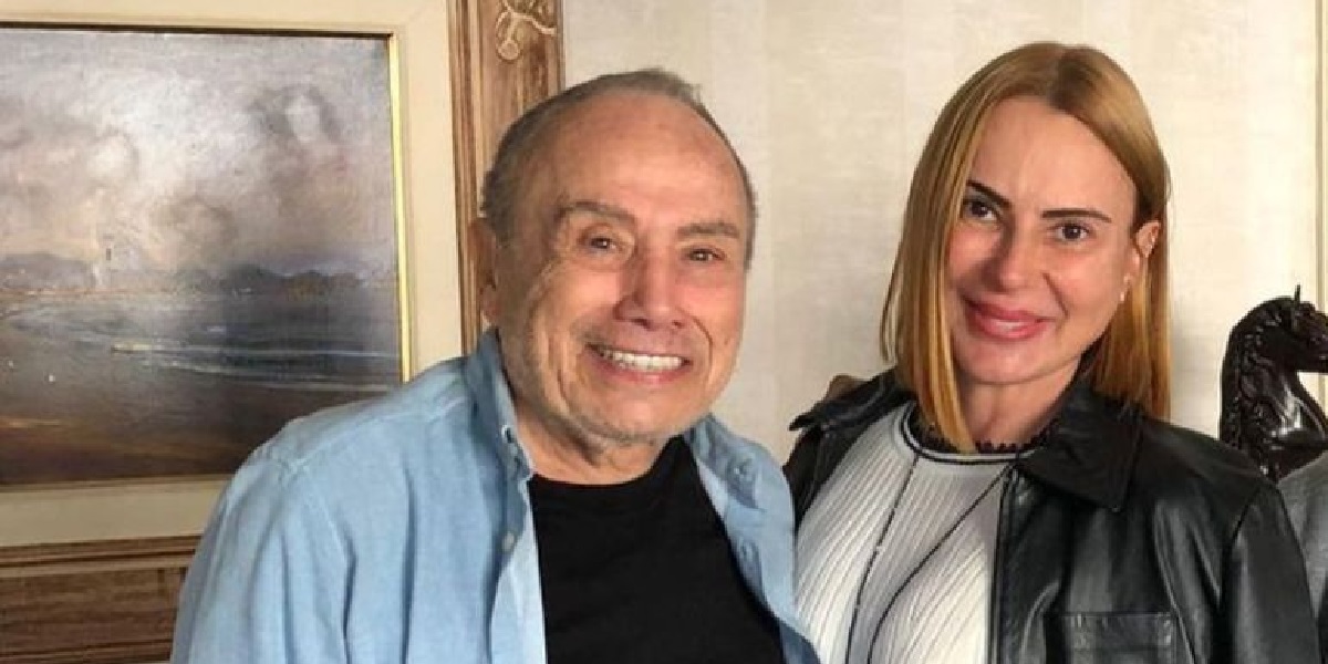 Stênio Garcia ao lado da esposa (Foto: Divulgação)