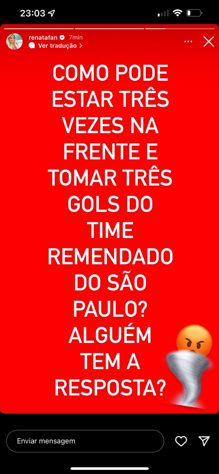 "Como pode?", Renata Fan se revolta com seu grande amor, detona fim e explode: "Três vezes na frente"