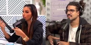 Mariana Rios fala sobre primeiro encontro e se opõe a Caio Castro (Reprodução: Montagem TV Foco)