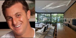 Luciano Huck em mansão magnífica (Reprodução: TV Foco)
