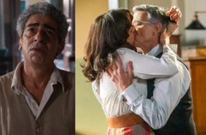 Benê (Claudio Jaborandy), Violeta (Malu Galli) e Eugênio (Marcello Novaes) em Além da Ilusão (Foto: Reprodução / Globo)