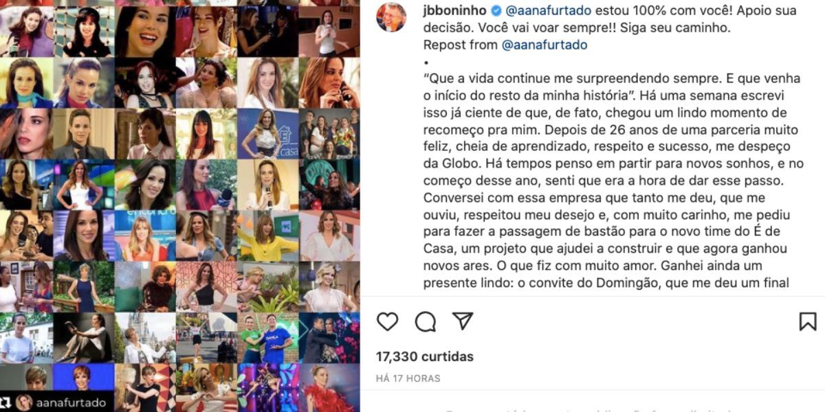 Ana Furtado e Boninho