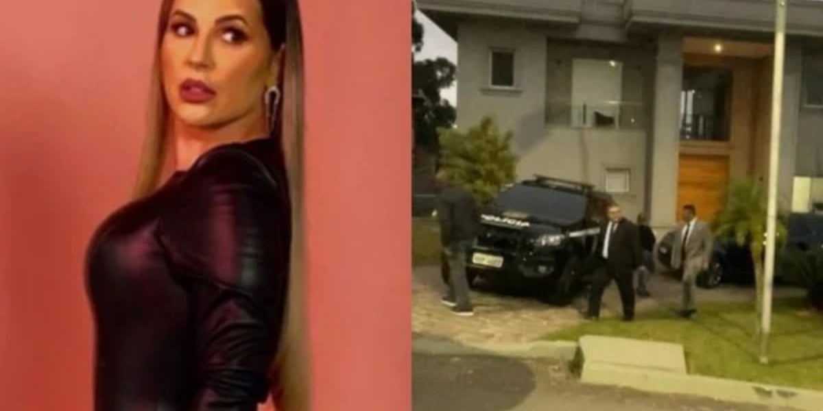 Deolane Bezerra tem cada invadida por polícias após mandado - Foto: Reprodução