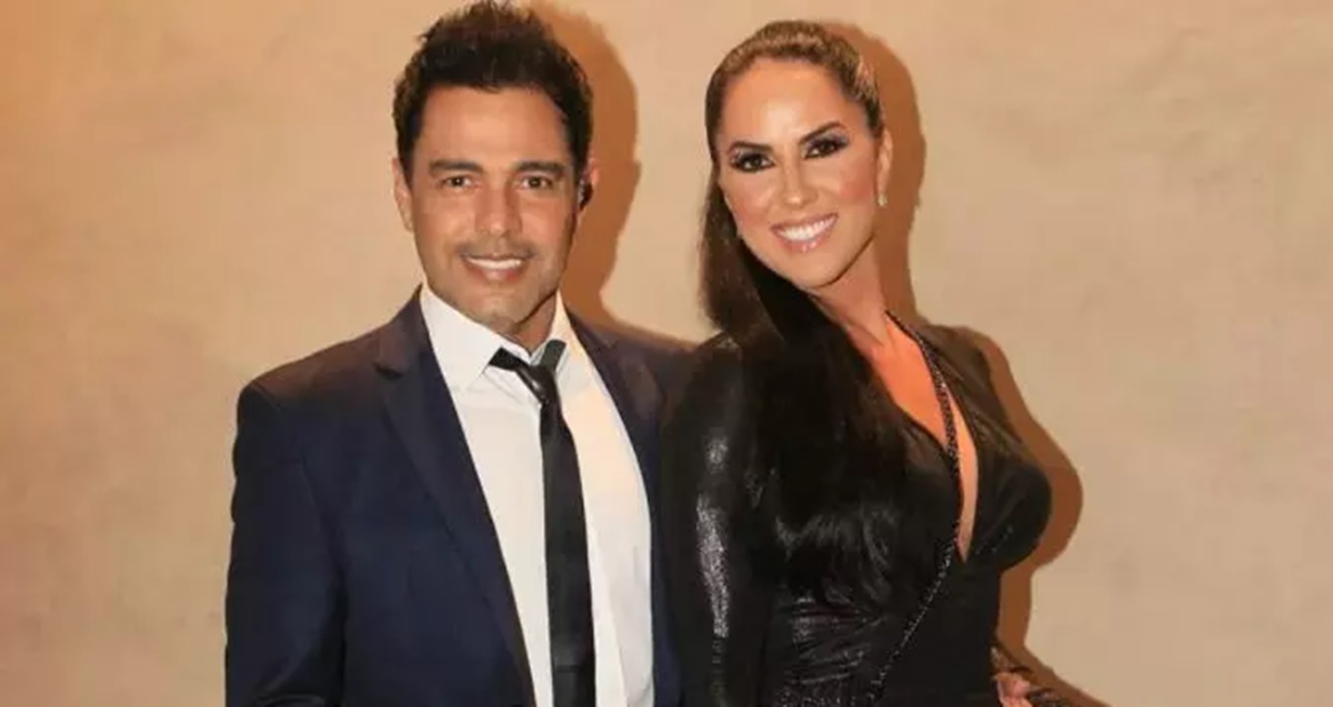 Graciele Lacerda e seu noivo, Zezé Di Camargo 