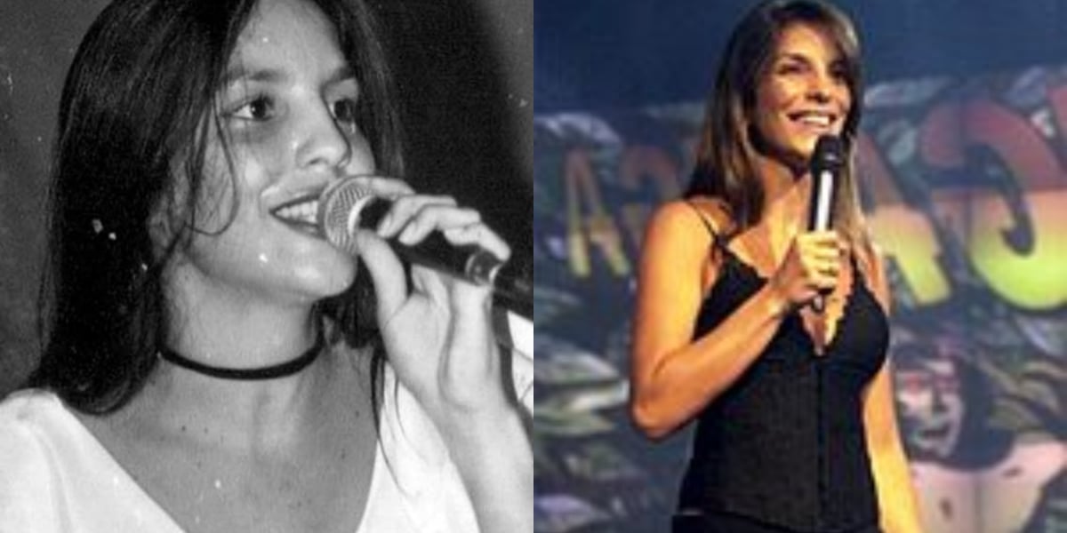 Ivete Sangalo no início da carreira - Foto: Reprodução
