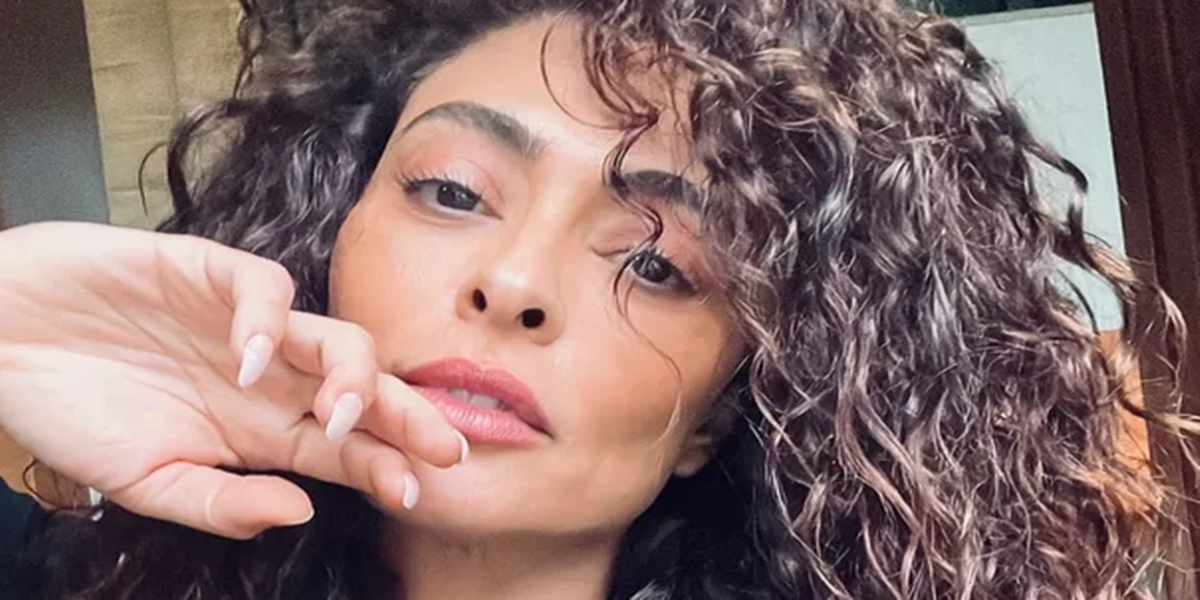 Juliana Paes passou sufoco no Caldeirão (Foto: reprodução)