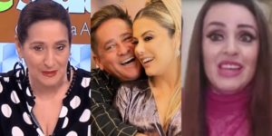 Sonia Abrão conversou com a moça que beijou Leonardo (Foto: Montagem TV Foco)