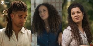 Marcelo tá do lado de Maria Bruaca em Pantanal? (Foto: Reprodução/Globo)