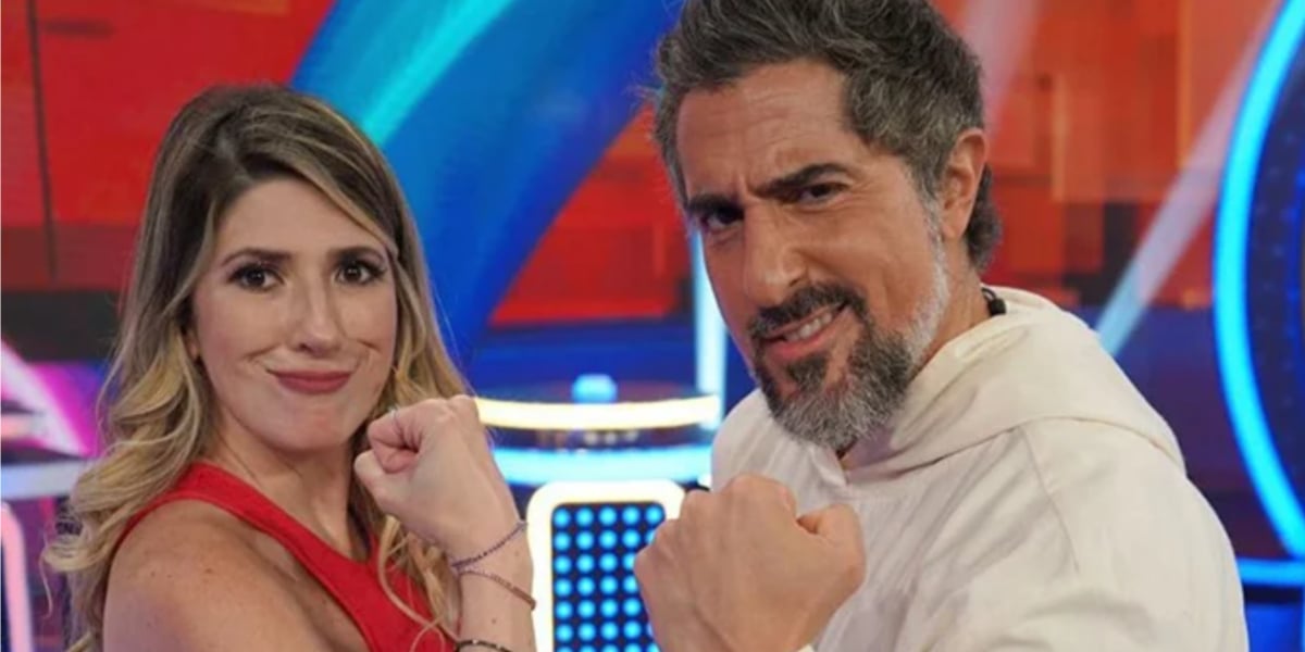 Marcos Mion e Dani Calabresa no Caldeirão - Foto: Reprodução