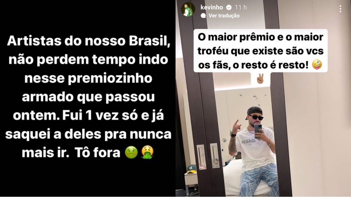 MC Kevinho se mostra contra ao MTV Miaw 2022 e enaltece fãs 