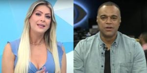 Renata Fan e Denílson (Montagem: TV Foco)