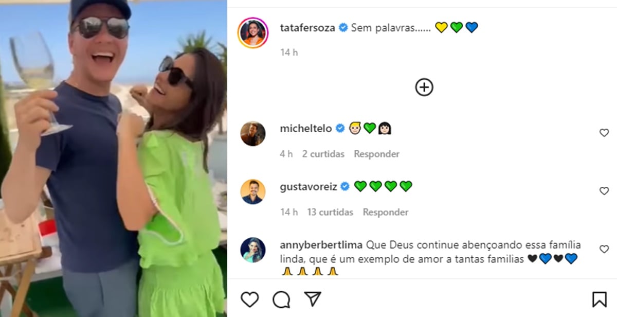 Thais Fersoza expõe o que vive ao lado do amado, Michel Teló