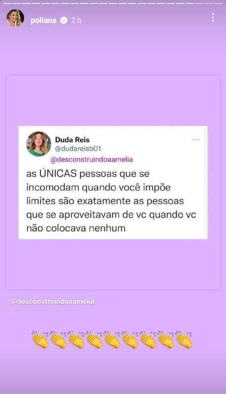 Poliana Rocha, esposa de Leonardo, surpreendeu ao deixar recado (Foto: Reprodução/ Instagram) Poliana Rocha, esposa de Leonardo, surpreendeu ao deixar recado (Foto: Reprodução/ Instagram)