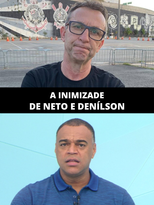 Inimizade, deboche e ameaça: Neto e Denílson vivem guerra na Band