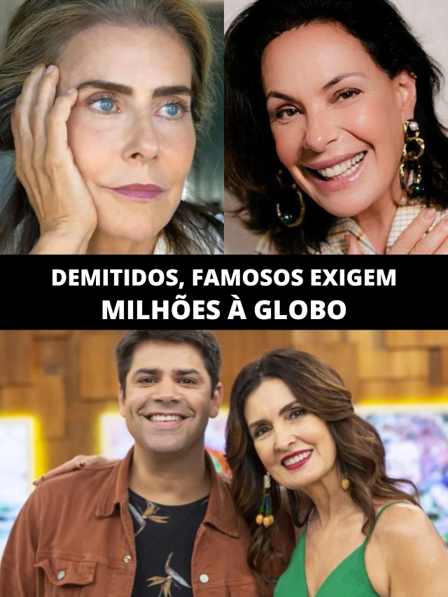 Carolina Ferraz, Maitê Proença, Glória e Lair exigem milhões à Globo