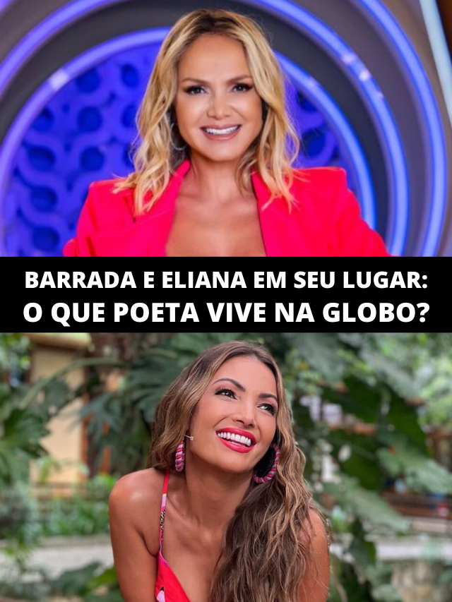 Barrada em reunião e Eliana no seu lugar: o que Poeta vive na Globo