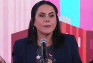 Carla Cecato, apresentadora da Jovem Pan é potencial nome para assumir o Roda Viva da TV Cultura Foto: Reprodução 