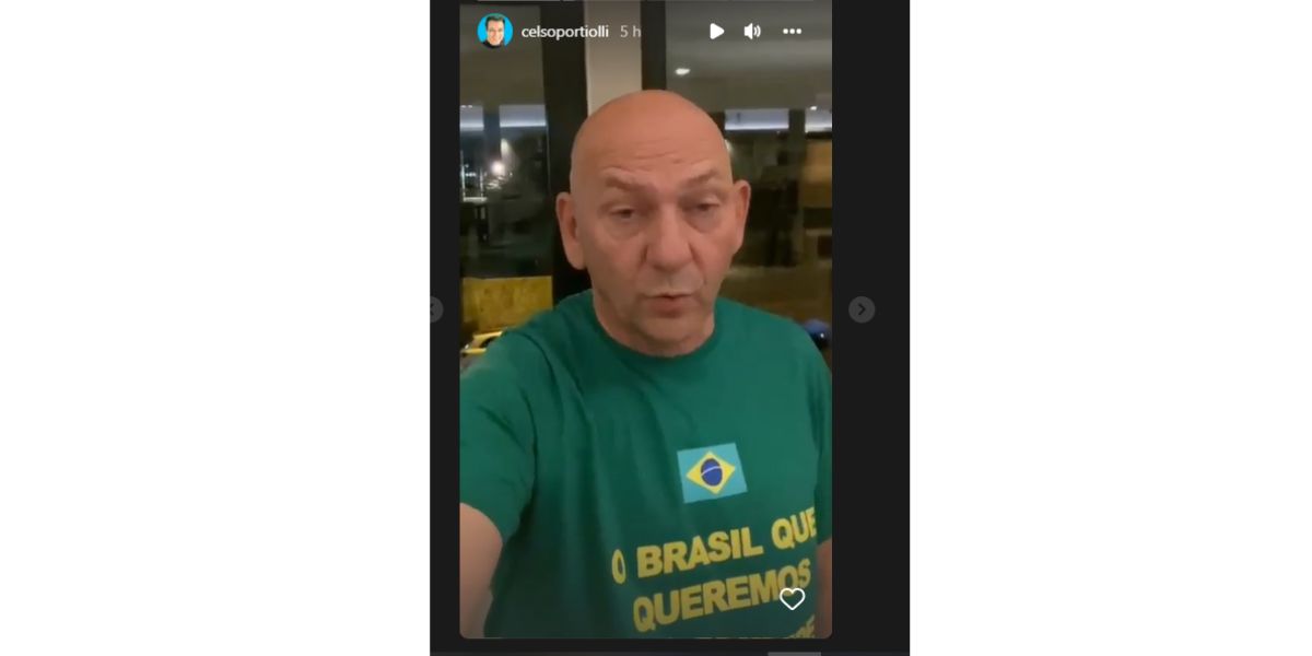 Celso Portiolli divulga vídeo de Luciano Hang