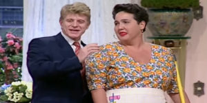 Claudia Jimenez como a Edileuza no Sai de Baixo (Foto: Reprodução)