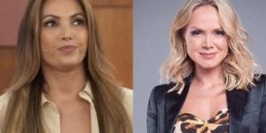 Patrícia Poeta e Eliana (Foto: Reprodução/Montagem)