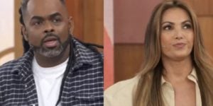 Patrícia Poeta da corte em Manoel Soares e vira vexame na internet (Foto: Reprodução)