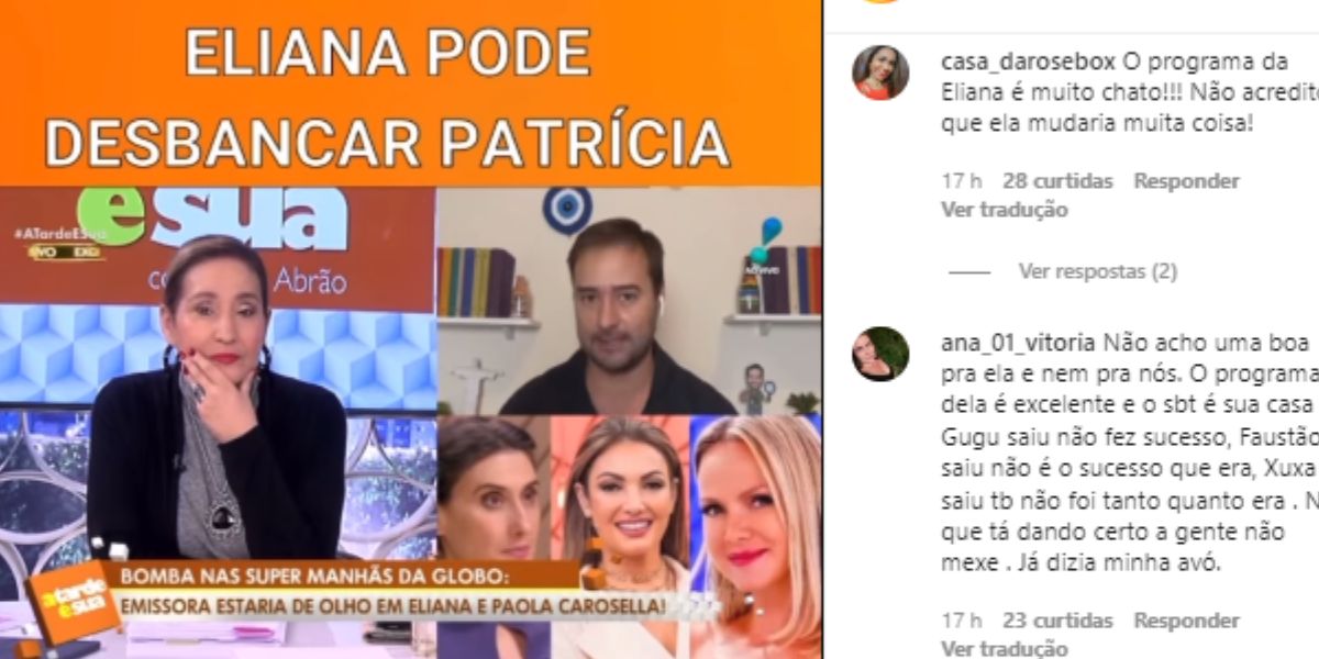 Sonia Abrão expõe ida de Eliana à Globo, reprova o que ouve e confirma: "Espero que não saia do SBT"