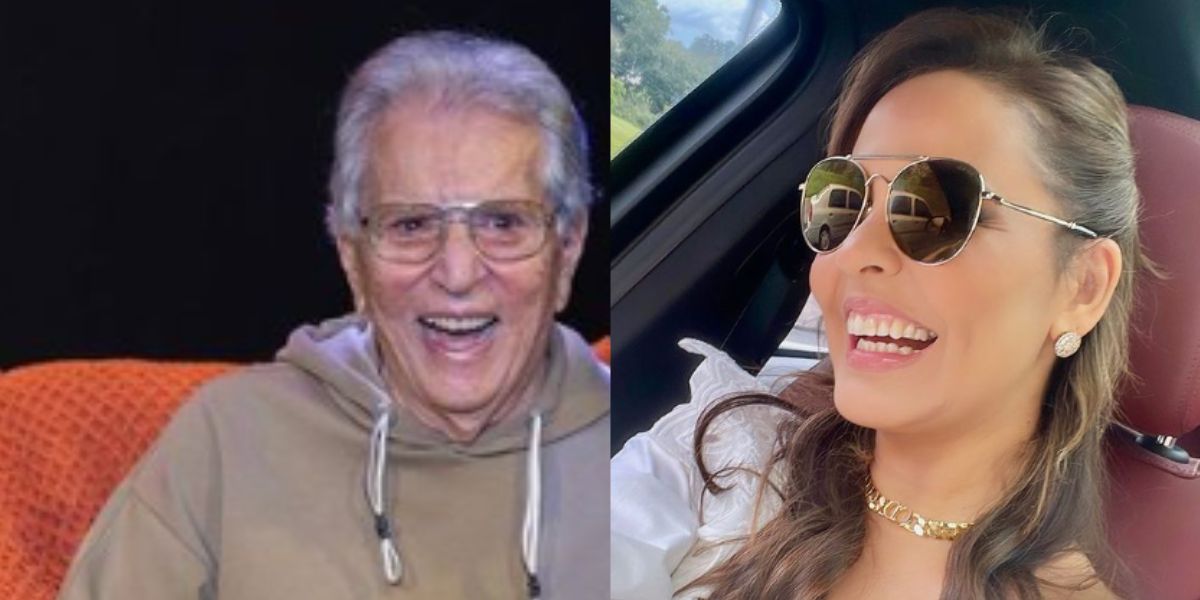 Carlos Alberto e a esposa Renata (Foto: Reprodução)