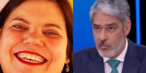 Filha de Nana Caymmi ameaça William Bonner de agressão física e manda recado ao âncora: 