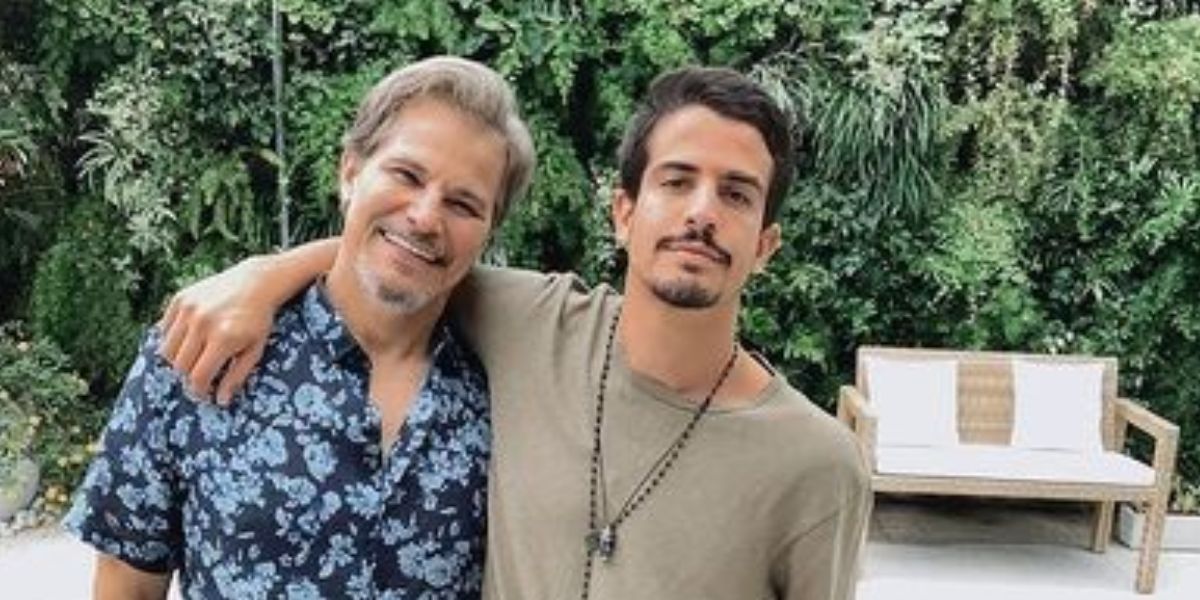 Caçula linda de olhos azuis a mais velho galã: esses são os filhos de Edson Celulari, que herdam sua beleza