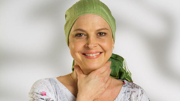 Atriz conseguiu vencer o câncer (Foto: Reprodução)