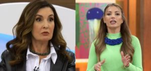 Fátima Bernardes levou o patrocinador master do Encontro e deixou Patrícia Poeta a ver navios na Globo- Foto: Montagem/TV Foco